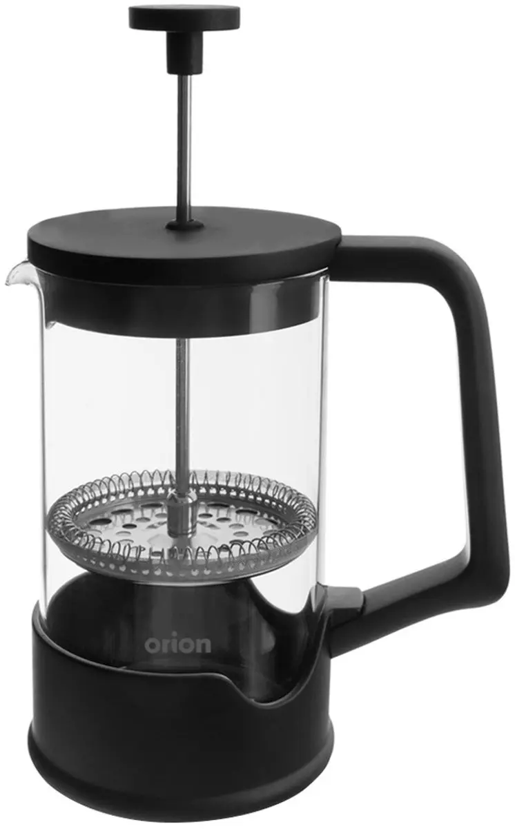Orion Black Serie Glazen Cafetière 650ml - Borosilicaatglas