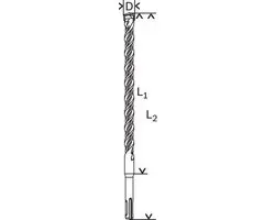 Bosch SDS-plus-5 Hamerboor 6,5 x 100 x 165mm