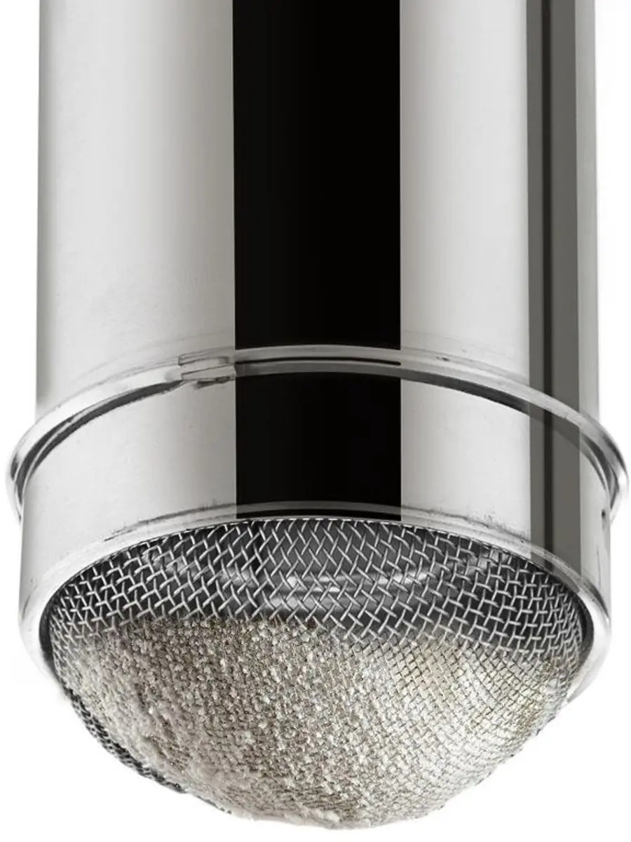 Orion Roestvrijstalen Poederdoos 180ml - Zilver