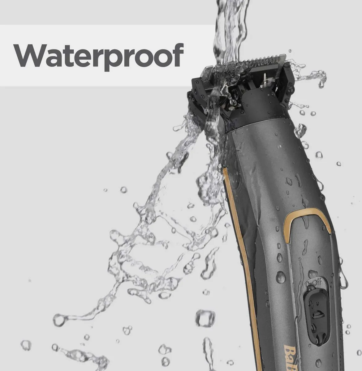 Babyliss Graphite Precision MT987E Trimmerset - 12 Opzetstukken - Grijs