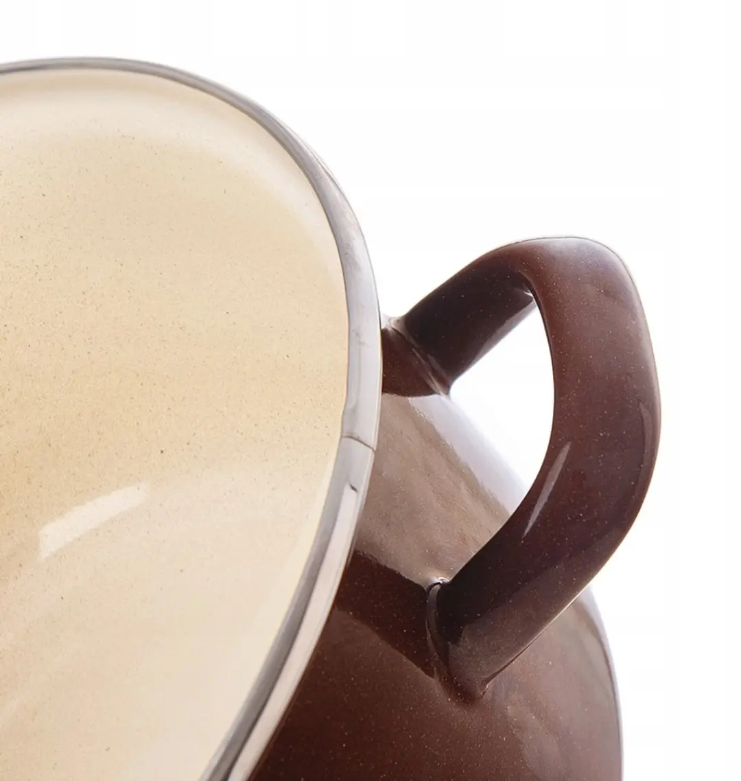 Orion Bruine Emaille Pan 18,5cm - 1,6L - Inductie