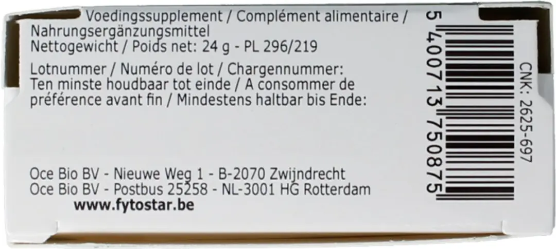 Fytostar Pycnogenol 30 Stuks - 30mg