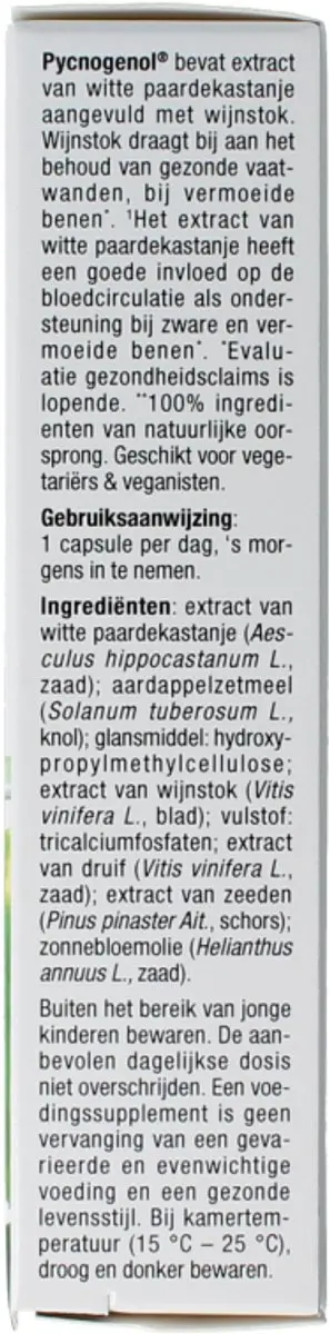 Fytostar Pycnogenol 30 Stuks - 30mg