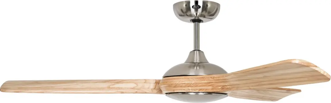 Casafan BN-NT Ventilator 140cm - 9W - 6 Snelheden - Chroom/Hout