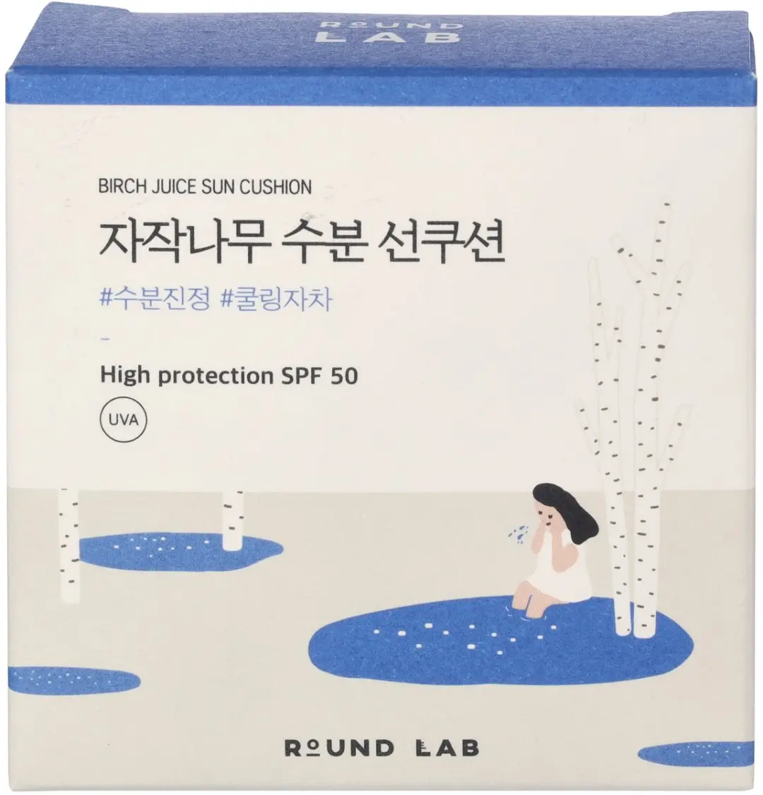 Round Lab Birch Juice Sun Cushion SPF50+ 15g