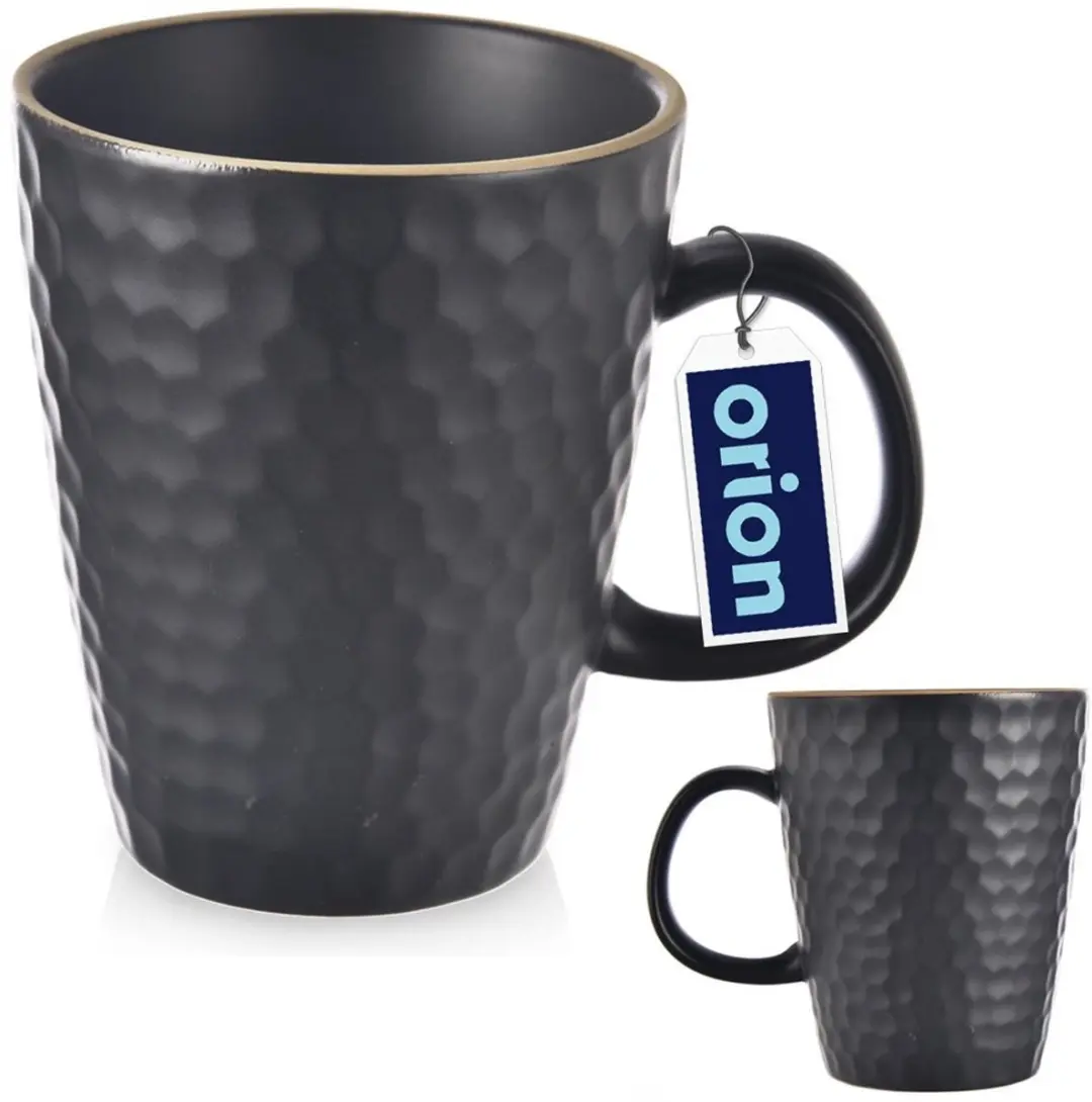 Orion Tea Time Keramische Mok 420ml - Zwart
