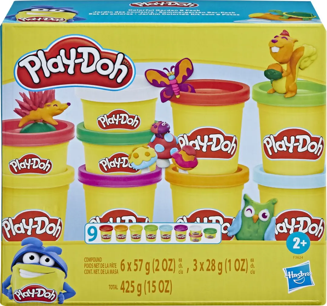 Play-Doh Colorful Garden 9 Stuks