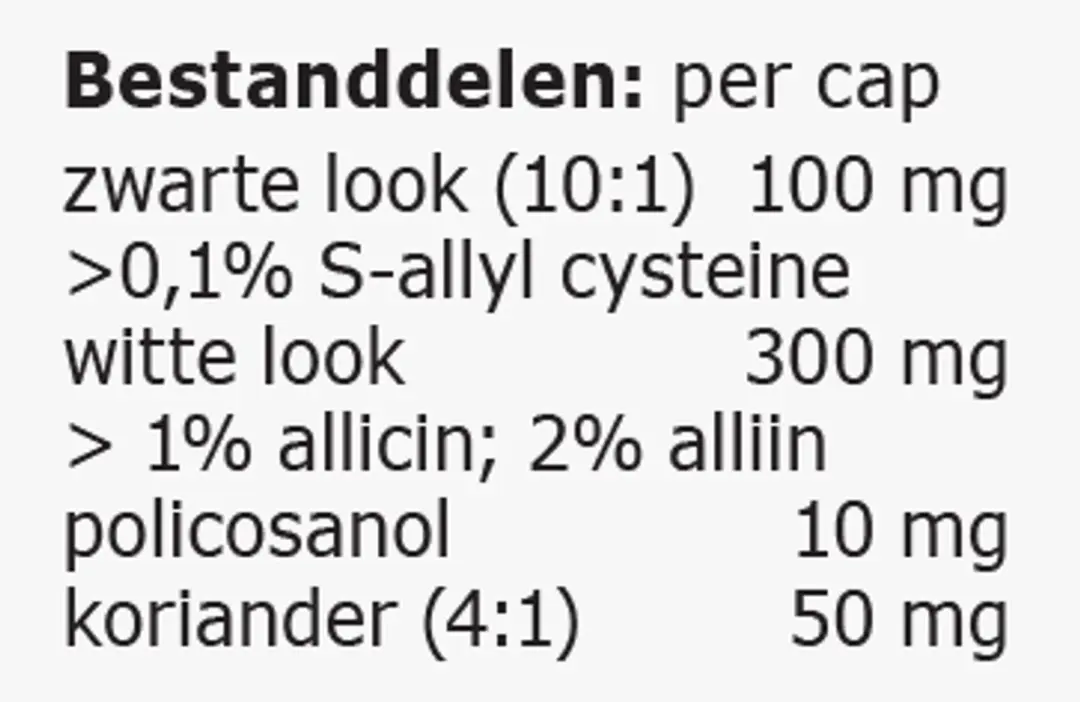 Fytostar Cholesterol Extract 90 Capsules - Vegan