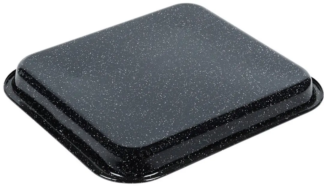 Orion Geëmailleerde Bakplaat 42,5x37cm - Zwart