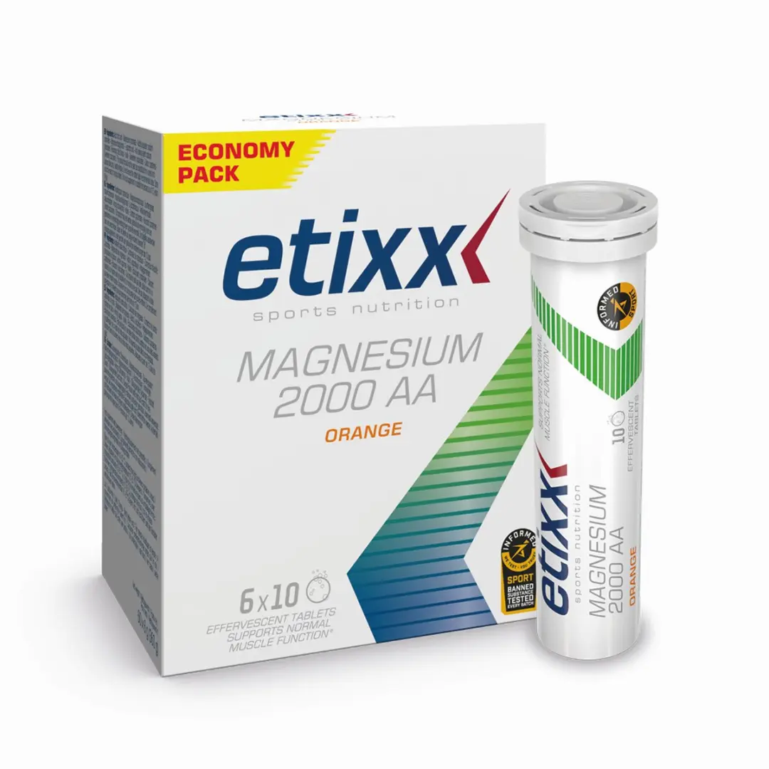 Etixx Magnesium 2000 AA Bruistabletten 60 Stuks