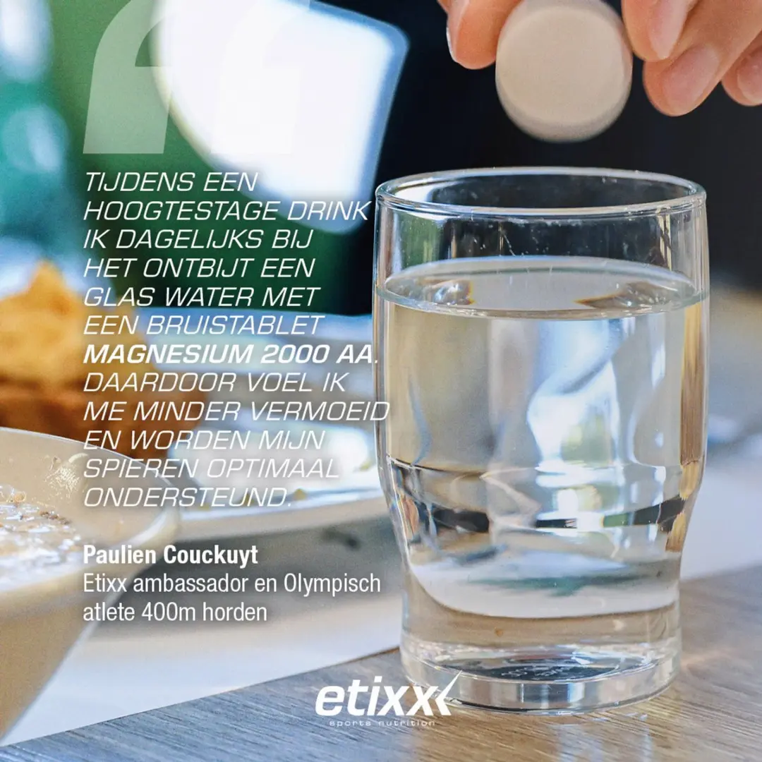 Etixx Magnesium 2000 AA Bruistabletten 60 Stuks - Sinaasappel - afbeelding 6 van 6