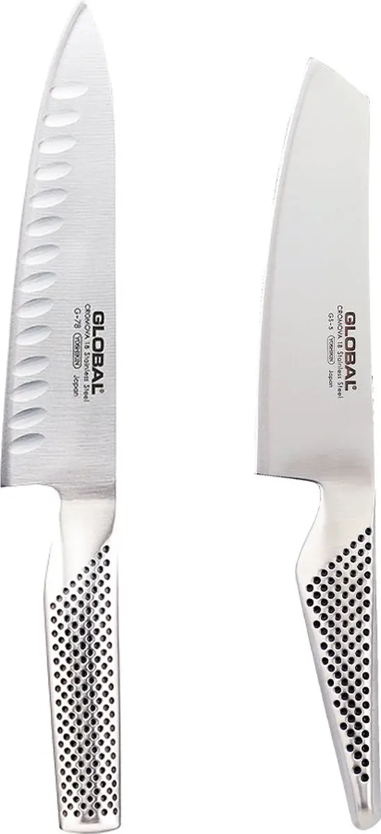 Global G-7805 Koksmes & Groentemes - 2 Stuks