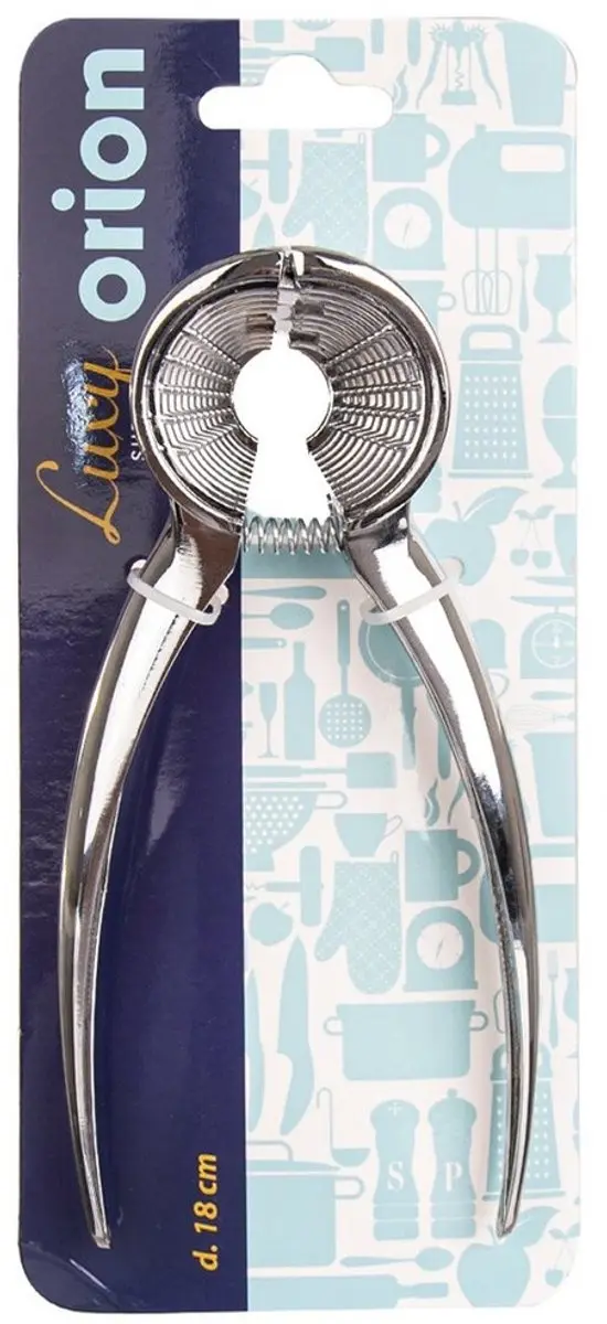 Orion LUXY Serie Notenkraker 18cm - Zilver