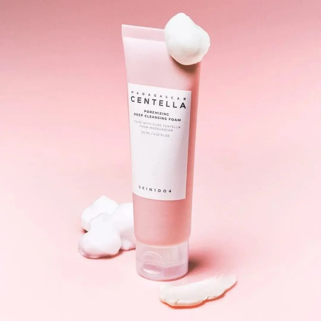 Skin1004 Madagascar Centella Deep Cleansing Foam 125ml - Roze