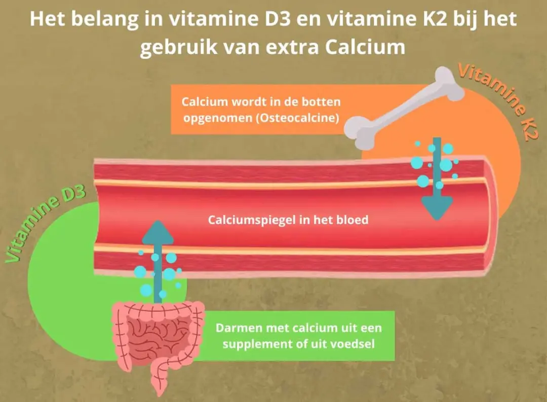 Golden Naturals Vitamine K2 & D3 45mcg/25mcg - 60 Tabletten