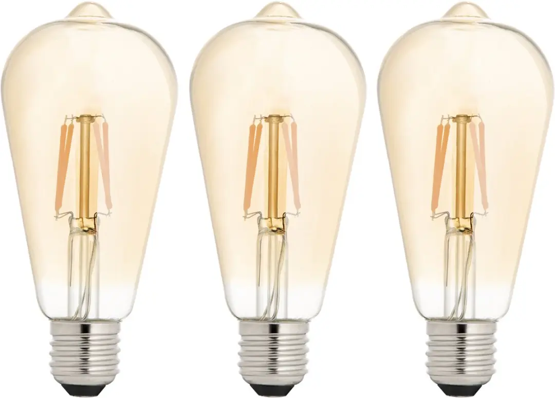 Bailey 3x LED Buislamp E27 4W