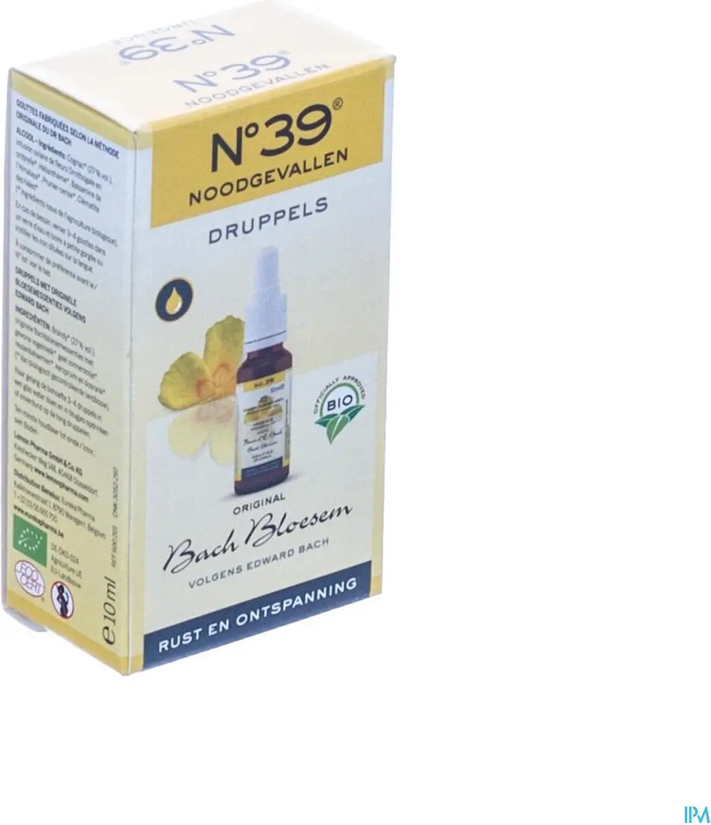 Bach Noodgevallen Druppels 10ml