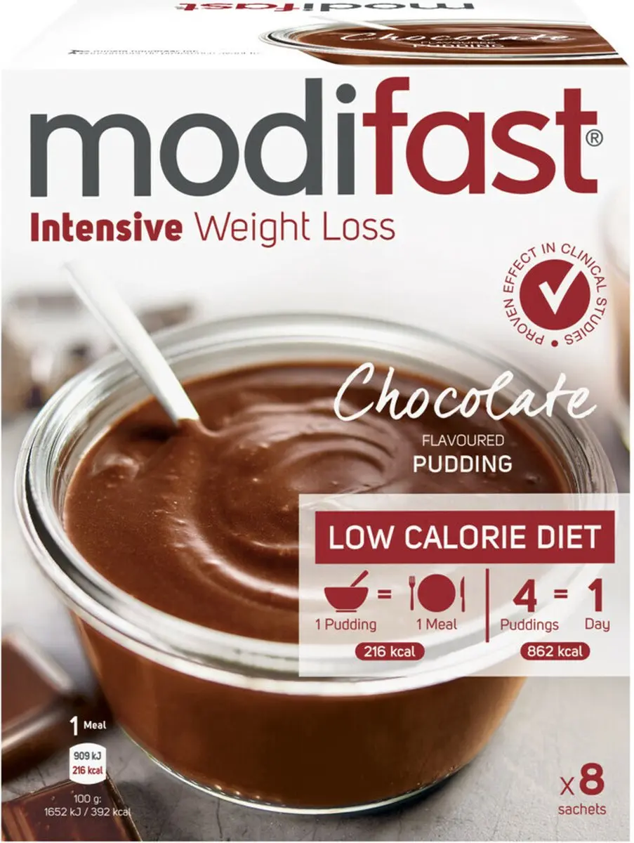 Modifast Intensive Pudding Chocolade