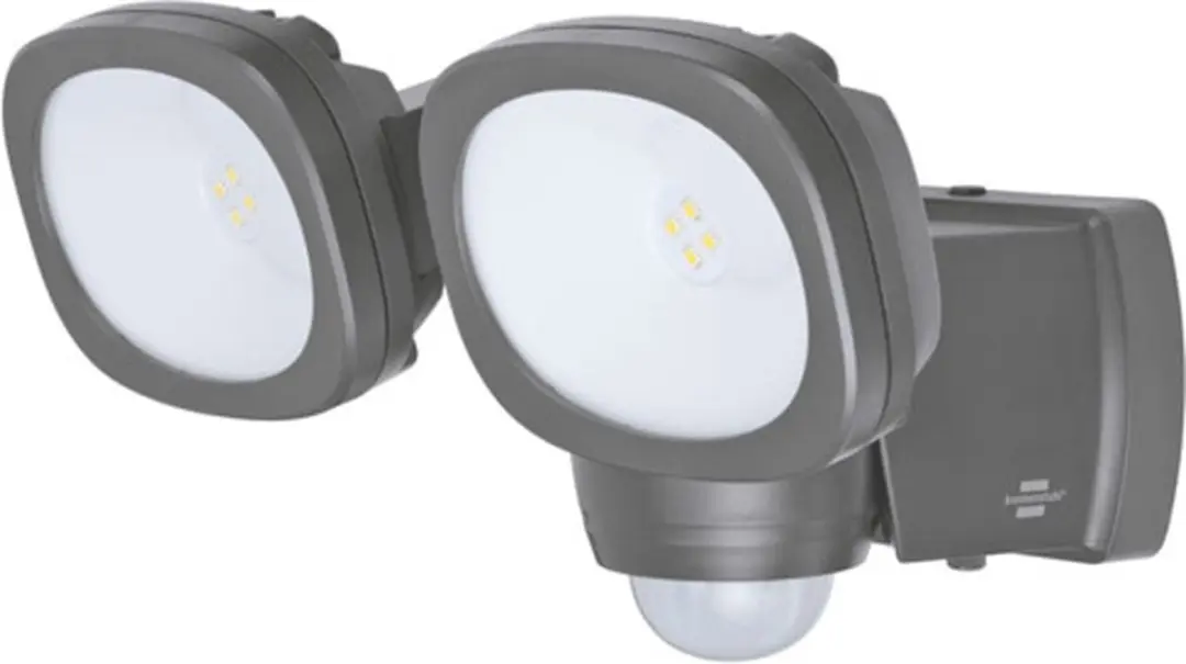 Brennenstuhl LUFOS LED Buitenlamp - 2x240 Lumen 5000K Grijs