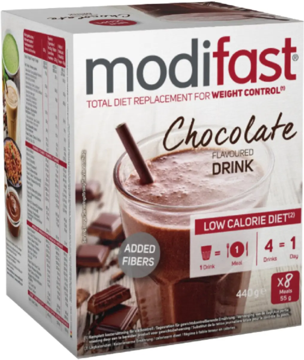 Modifast Weight Control Chocolade - 880g (2x8x55g)