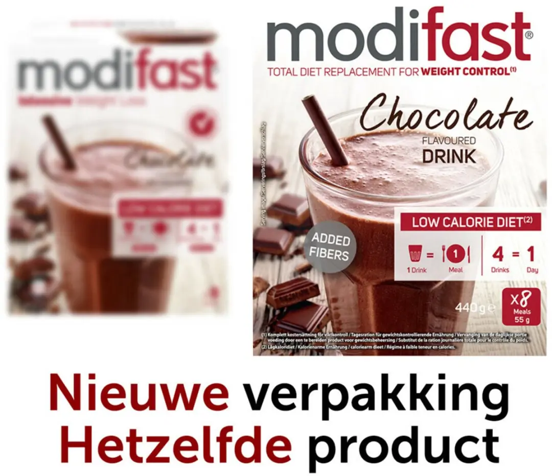 Modifast Weight Control Chocolade - 880g (2x8x55g)