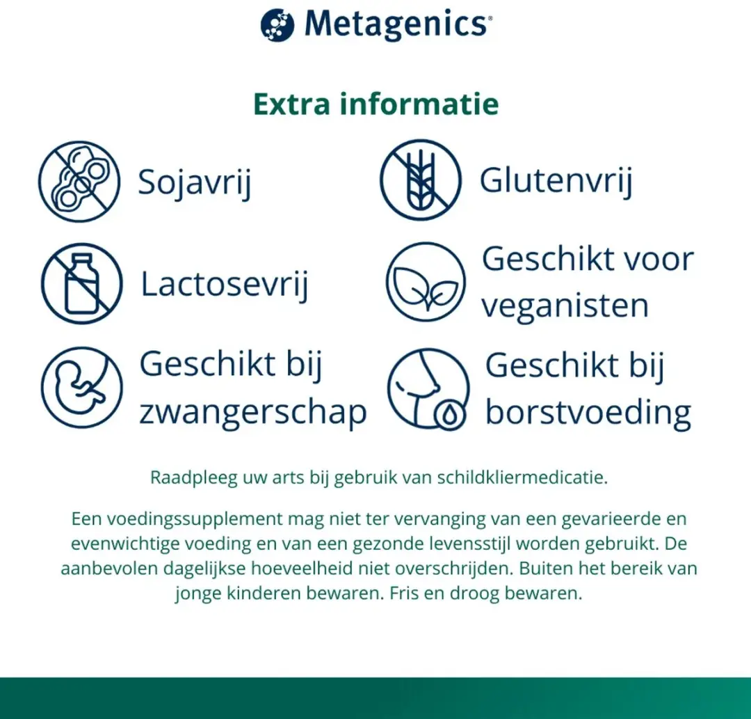 Metagenics TirStim 90 Capsules