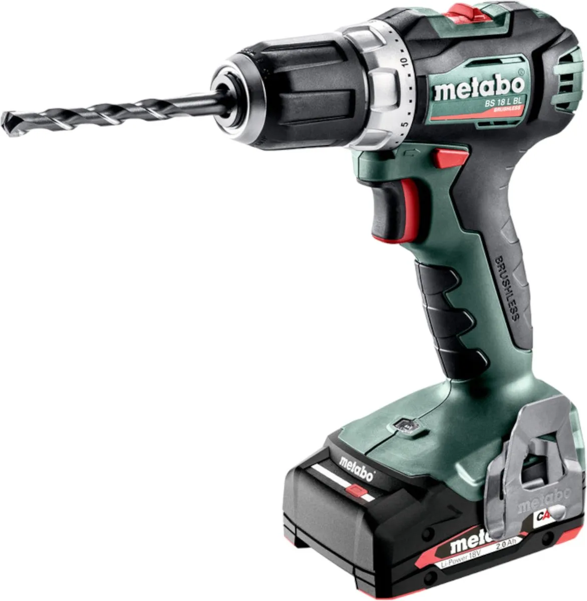 Metabo Accuboorschroefmachine BS 18 L BL 18V - 2 Accu's