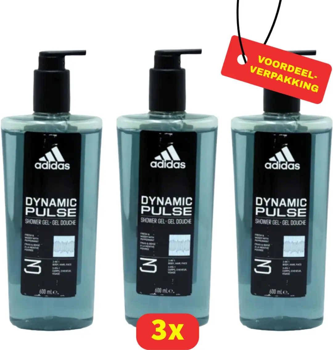 adidas Dynamic Pulse 3-in-1 Douchegel