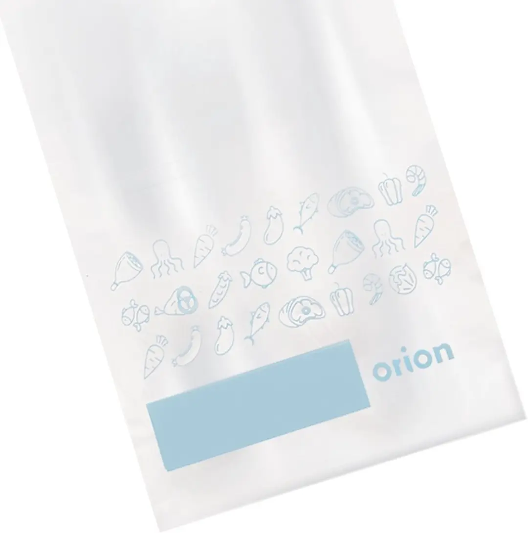 Orion Voedsel Zip Zak 20x12cm - 25 Stuks - Transparant