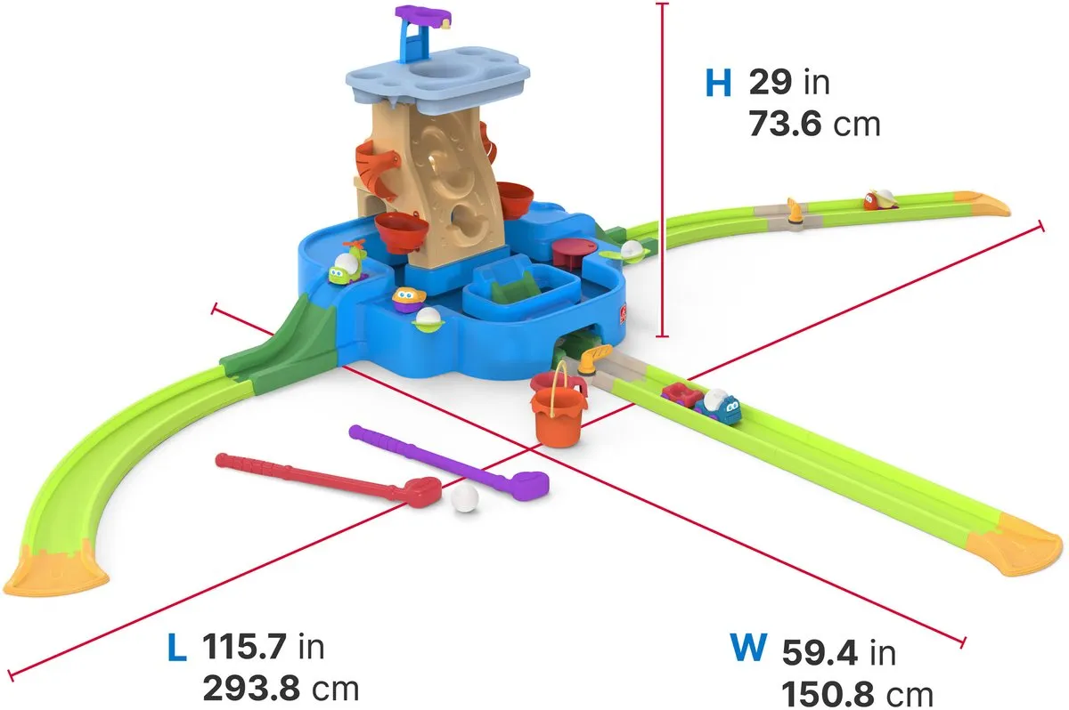 Step2 Putt & Splash Center Watertafel - 10L - Blauw/ Groen