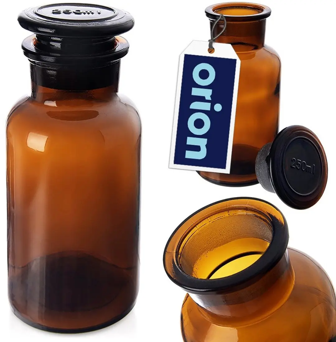 Orion Glazen Voedselcontainer 250ml - Bruin - afbeelding 6 van 6