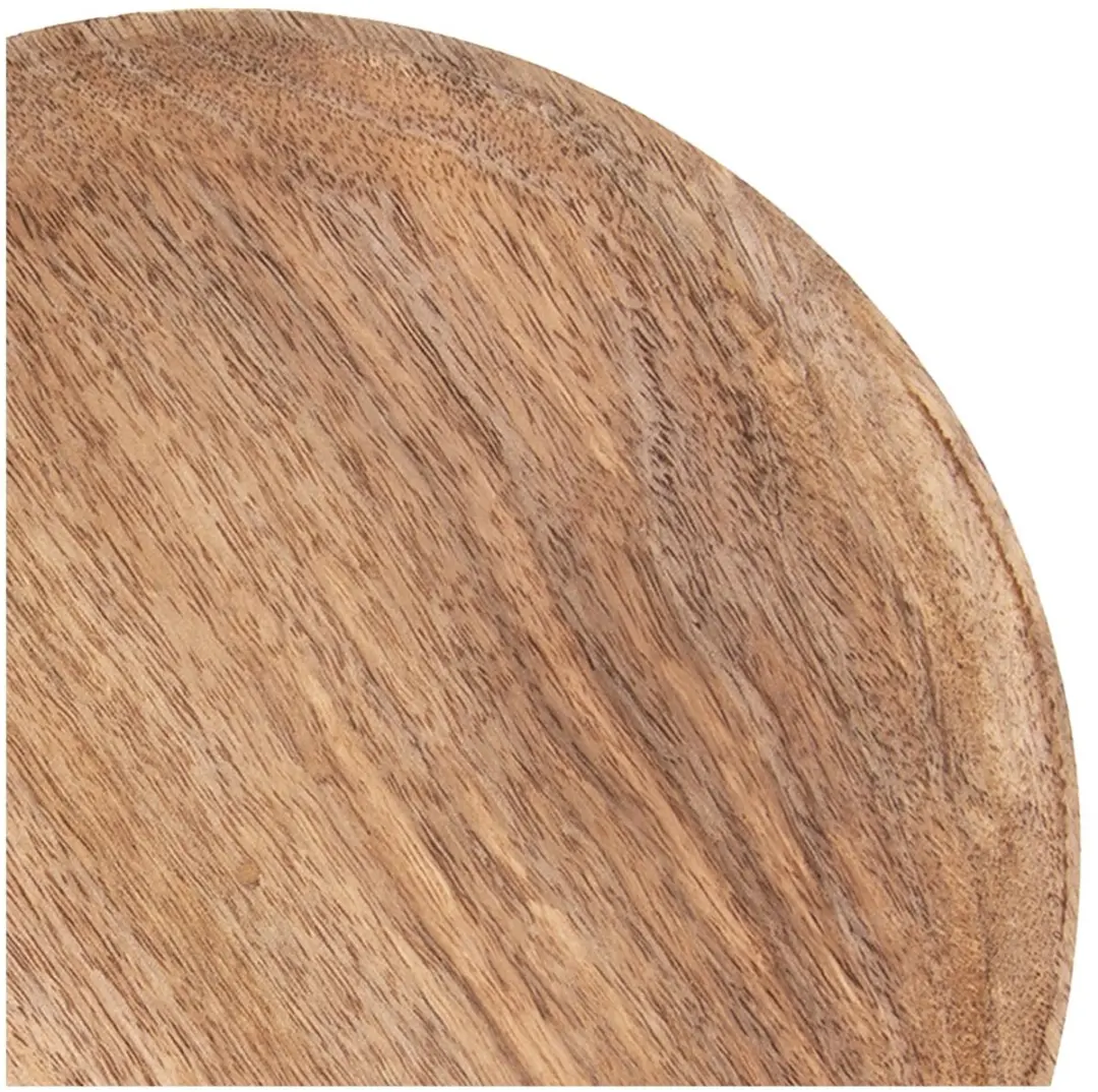 Orion Mango Houten Serveerbord 20cm - Bruin