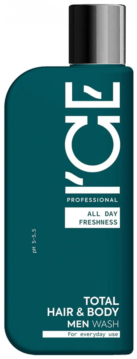 ICE Professional Total Hair & Body Wash 250ml