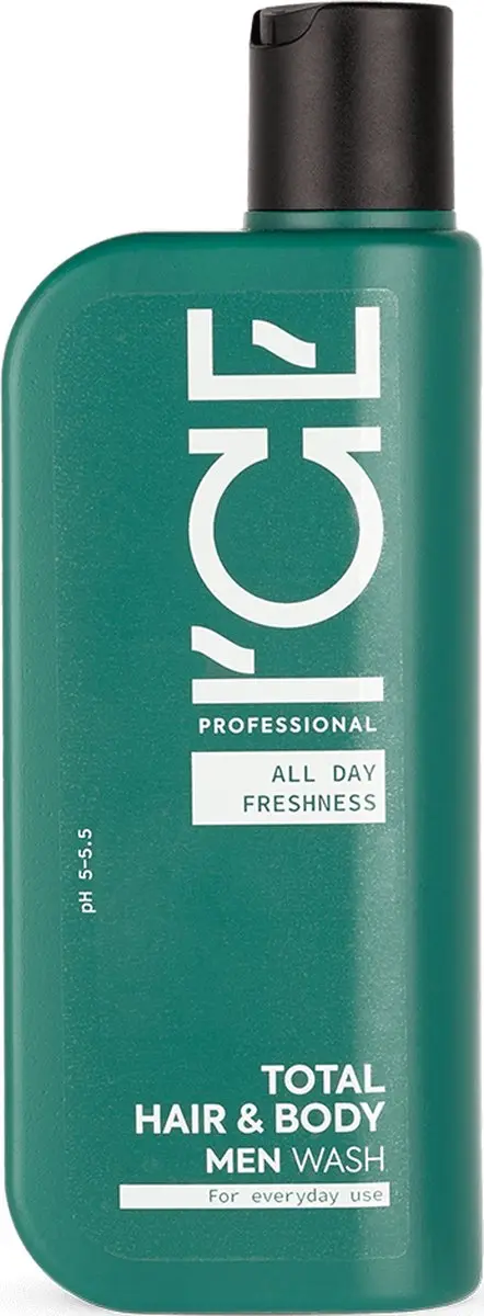 ICE Professional Total Hair & Body Wash 250ml