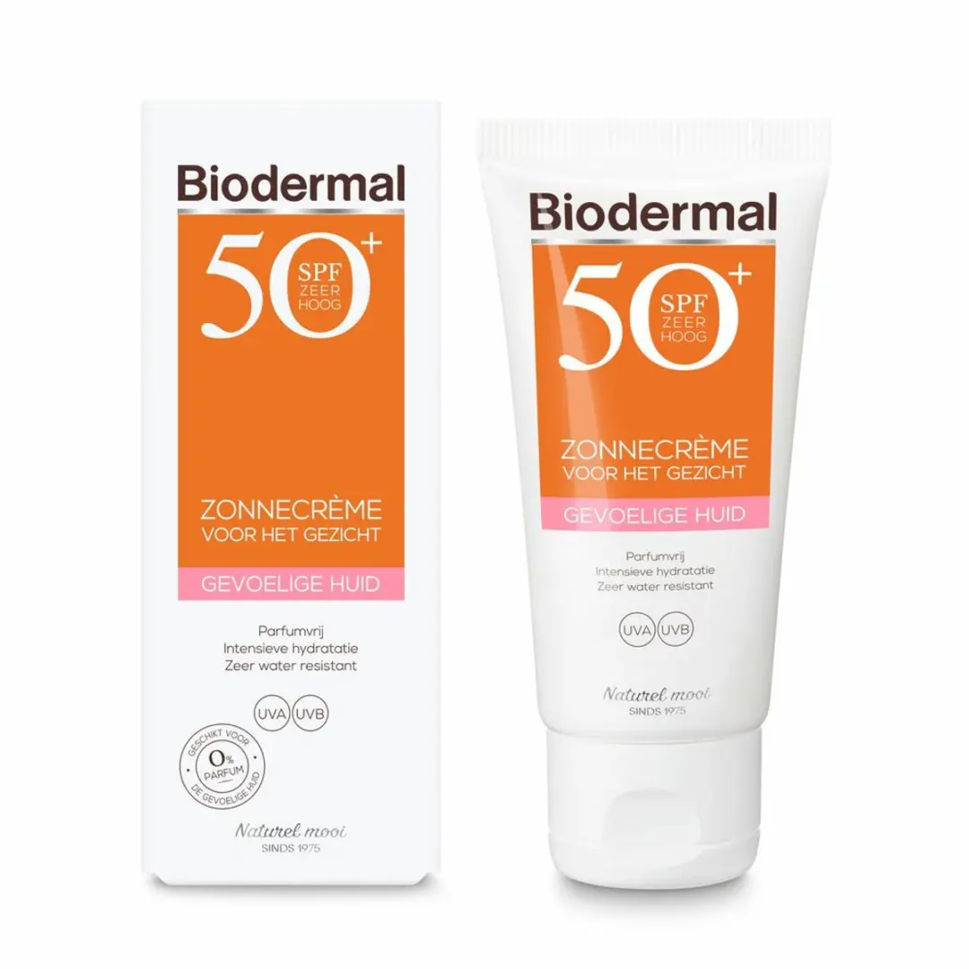 Biodermal Gezicht Zonnecrème SPF 50+