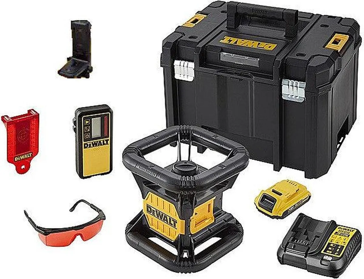 DeWalt DCE074D1R Volautomatische Roterende Laser - 18V XR