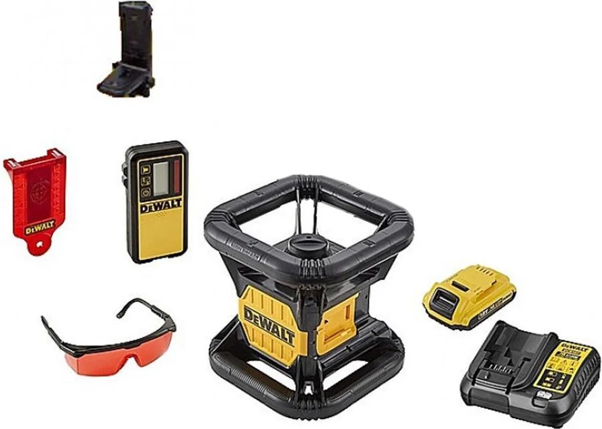 DeWalt DCE074D1R Volautomatische Roterende Laser - 18V XR