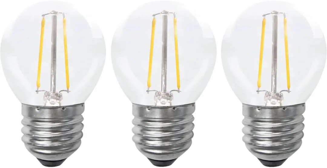 Bailey 3x LED Bol E27 2W