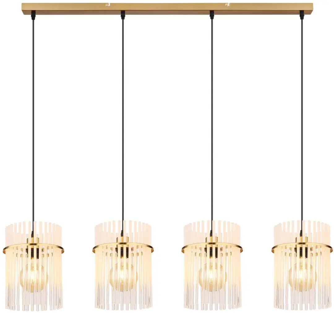 Globo Gorley Hanglamp 4x E27 - Goud
