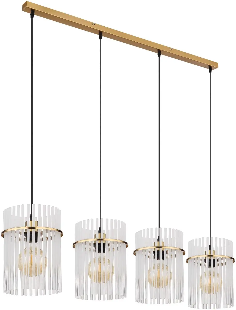 Globo Gorley Hanglamp 4x E27 - Goud
