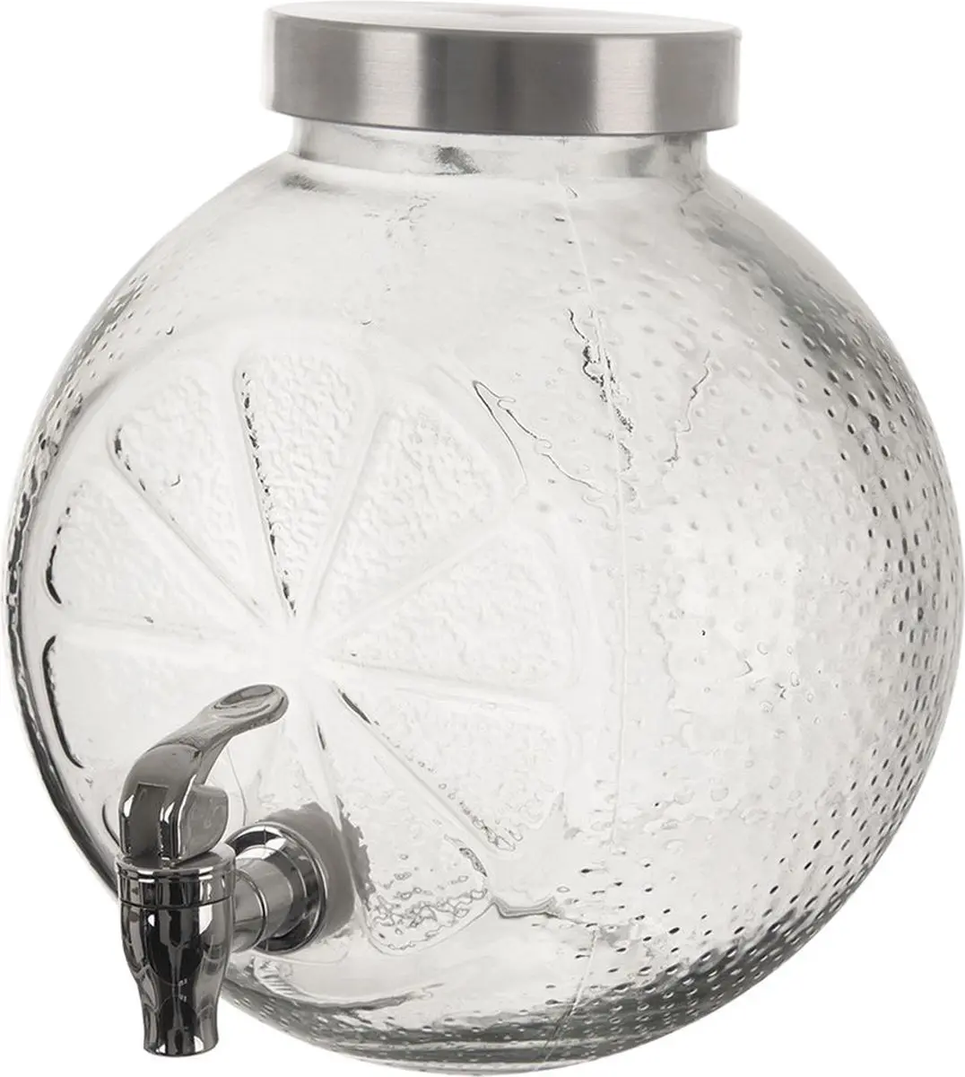 Orion Drankdispenser Glas 5,4L - Transparant