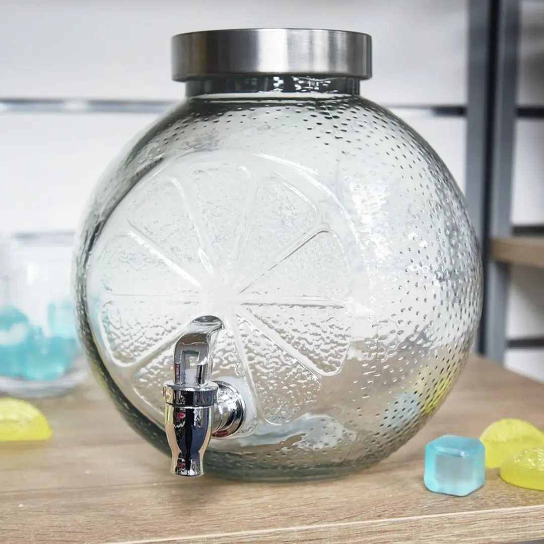 Orion Drankdispenser Glas 5,4L - Transparant - afbeelding 6 van 6