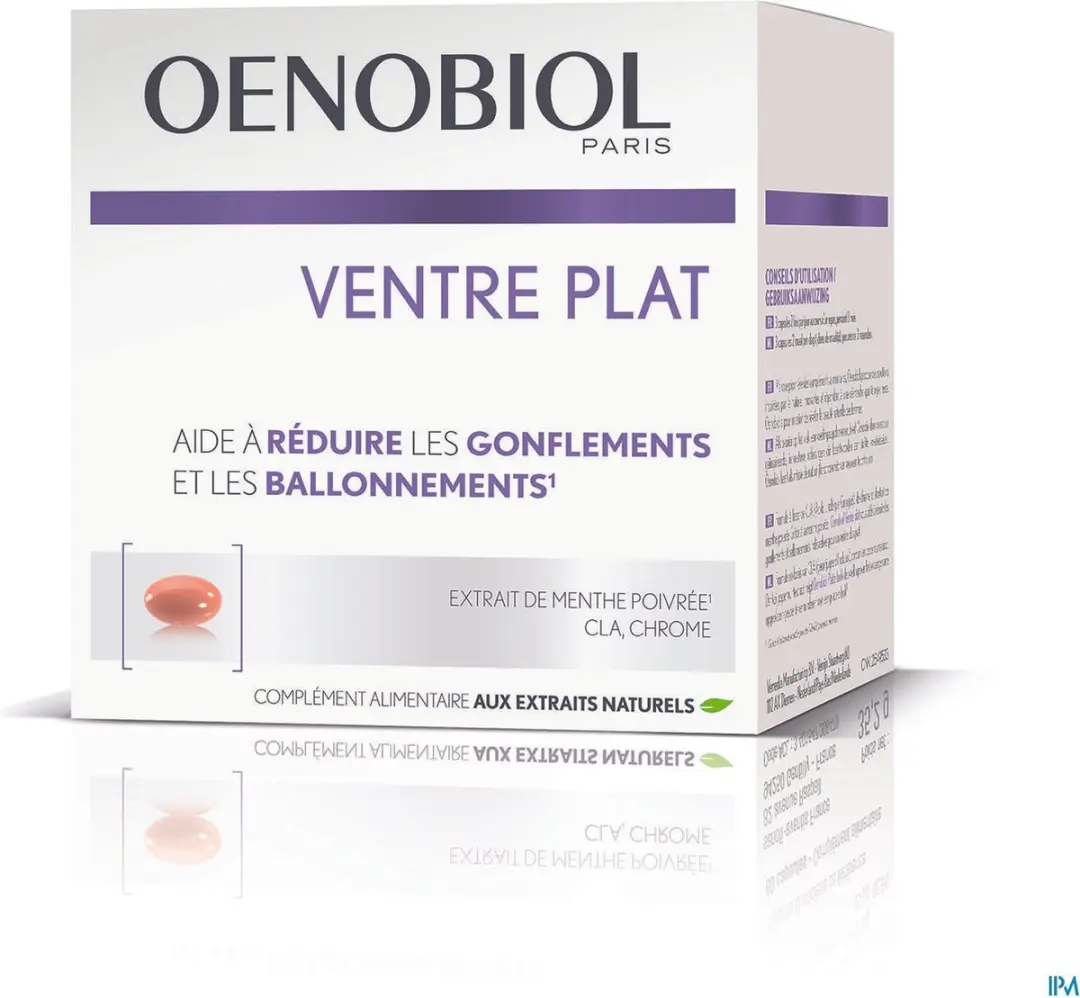 Oenobiol Platte Buik Voedingssupplement 60 Capsules