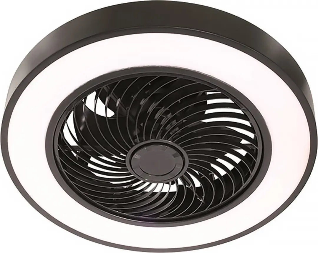 Freelight Fiato Plafondventilator Ø51cm - Zwart - 6 standen