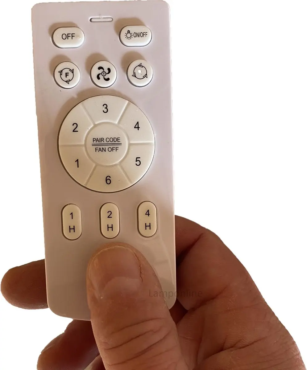 Freelight Fiato Plafondventilator Ø51cm - Zwart - 6 standen