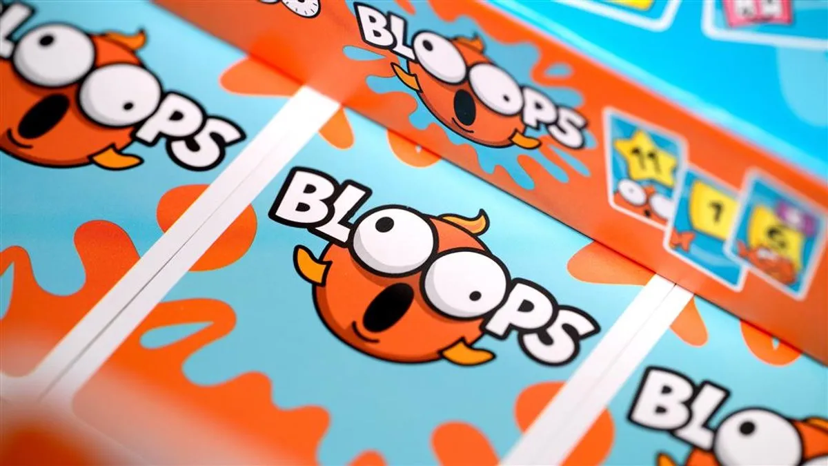 Asmodee Bloops Tactisch Geheugenspel - 2-5 Spelers
