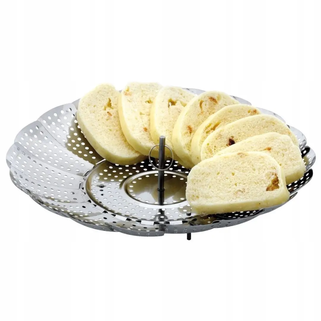 Orion Inklapbare Stoominzet RVS 17-28cm - Zilver