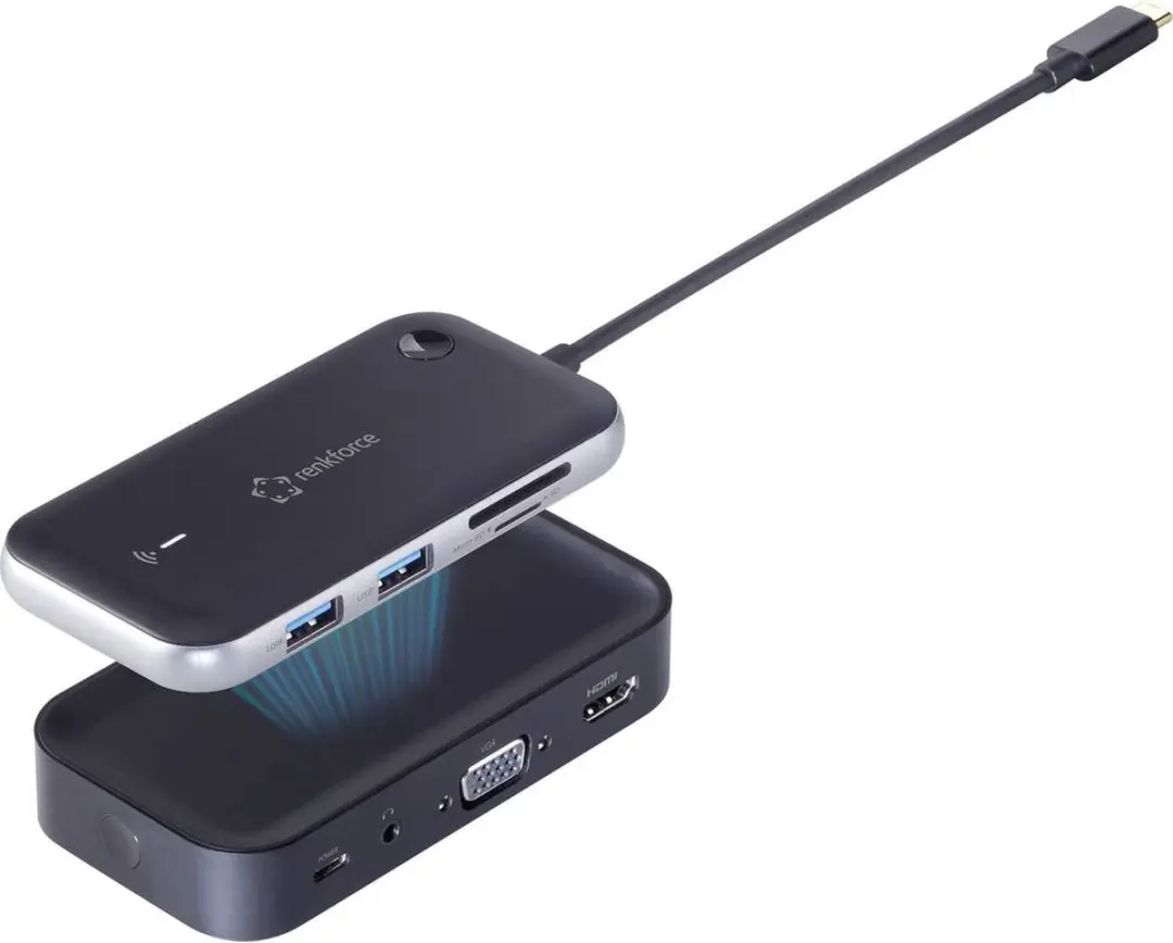 Renkforce RF-HUB-810 USB-C Dockingstation