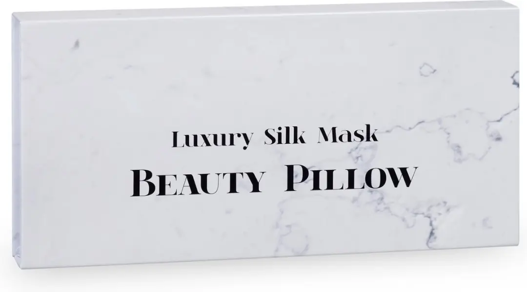 Beauty Pillow Luxury Silk Mask 22 Momme - Marble