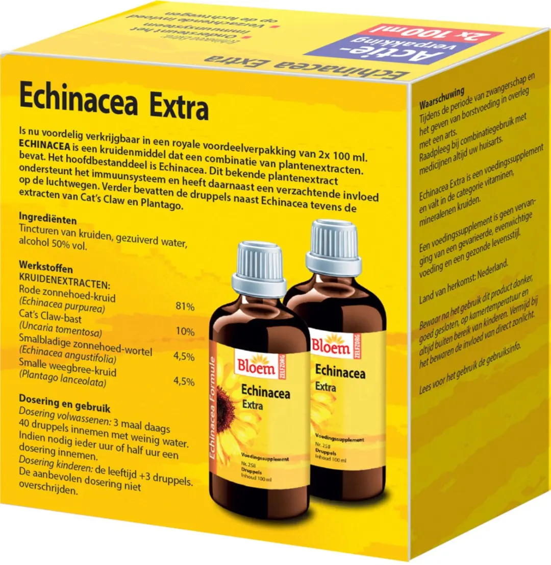 Bloem Echinacea Extra Forte - 2x100ml